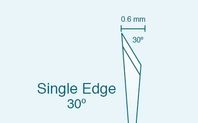 Single Edge 30°